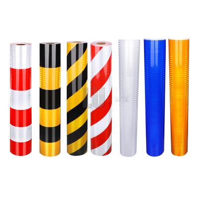 China Amazon Retro Tearable Hot Selling Covering Film Material Adhesive Reflective Cloth For Traffic Safety for sale