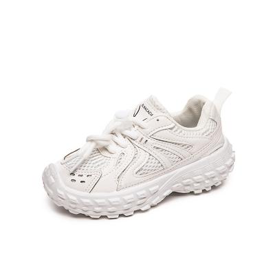 China Breathable Kids Running Sports Shoes Breathable Mesh Children Tennis Casual Fashion Shoes for sale