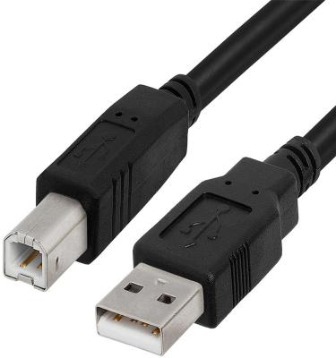 China Printer Cable, USB 2.0 A Printer USB Male to B Scanner Male Cord, Compatible with All Kinds of Printer for sale