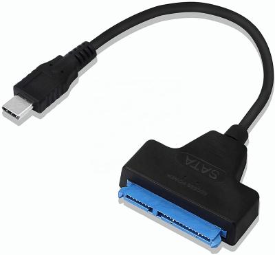 China COMPUTER SATA to USB C Cable, USB 3.0/USB 3.1 Gen SSD/Hard 1 to 2.5 SATA Drive Adapter Cable (Optimized for SSD, Support UASP for sale