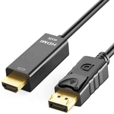 China COMPUTER DisplayPort to HDTV Cable, DisplayPort to HDTV Male to Male Adapter Gold Plated Cord, DP to HDTV Cable 6FT for sale