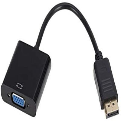 China LAPTOP DisplayPort (DP) to VGA Adapter Gold Plated Converter for PC Laptop for sale