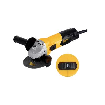 China Variable Speed ​​Mini Electric Angle Grinder Polishing Sliding Contact for Grinding and Cutting for sale