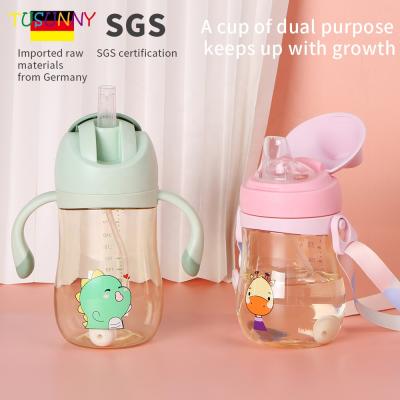 China BPA Free Silicone Cartoon Baby Feeding Bottle Newborn Baby Feeding Bottles for sale