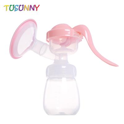 China BPA Free Silicone Breast Pump Comfortable Manual Breast Pump for sale