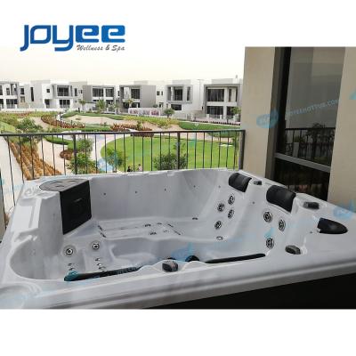 China Large Size Contemporary Outdoor Massage Spa Best 5 Person Online Service JOYEE Hot Tub With Strong Power Jets for sale