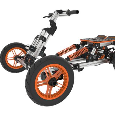 China 2021 DOCYKE Luxury Fantastic Brushless Motor Tricycle Changeable Educational Toy Car For Children for sale