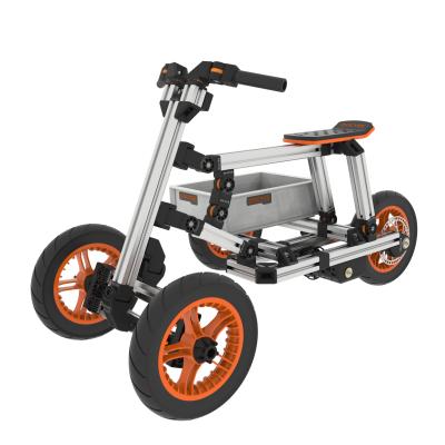 China Luxury Reliable Hot Sale Factory Package 2021 DOCYKE Aluminum Alloy Assemble Vehicle For Kids Ride On for sale