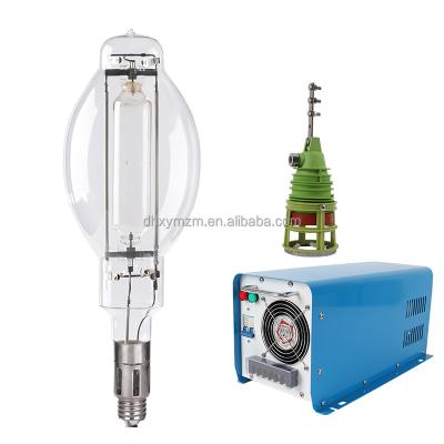 China Quartz 4000w above water quartz metal fishing halide lamp in ocean and sea boat fishing light for sale