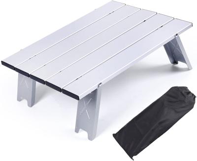 China Foldable Outdoor Aluminum Camping Picnic Table Top Folding Table for sale