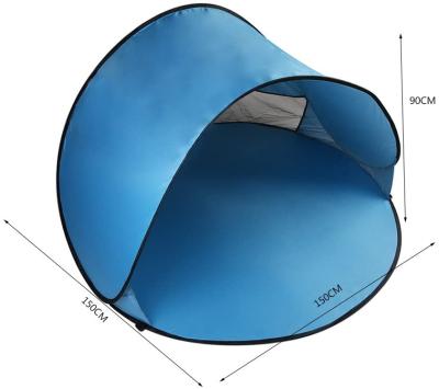 China Durable Low Price Pop Up Canopy Sun Shelter Ultralight Waterproof Automatic Play Beach Camping Tent for sale