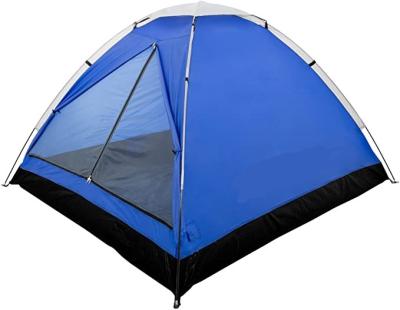 China Diagonal Tying Type Outdoor Single Layer Couples Camping Tent Beach Playpen Double Folding Waterproof Travel Tent for sale