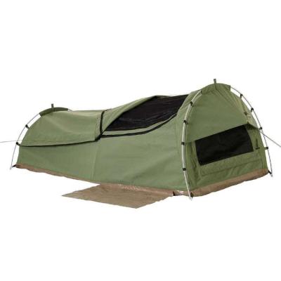 China Double diagonal tie type Australia style manufacturing professional camping dome tent for sale