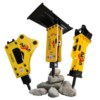 China Stone Concrete Breaker Machine Small Size Hydraulic Rock Breaker sb20 Breaking Hammer for sale