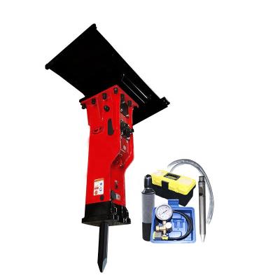 China Breaking Stone Hydraulic Breaker Attachment Hydraulic Breaker Excavator Jackhammer Side Type On Sale for sale