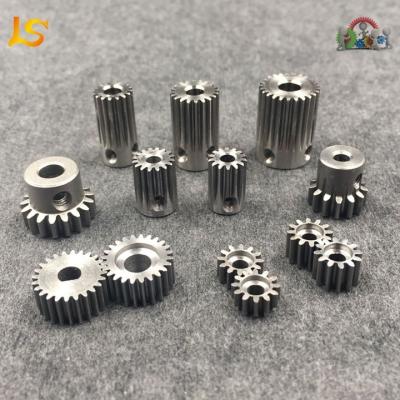 China Custom Transmission Gearbox Small Spur Gear For Electric Motor for sale