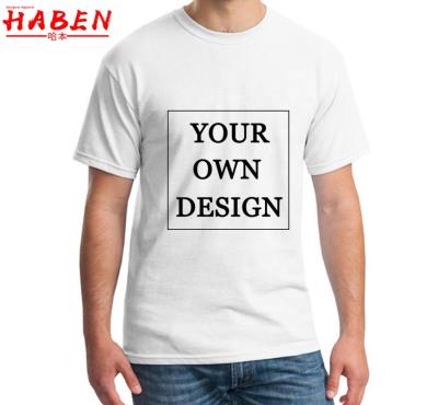 China Anti-wrinkle 2022 summer custom logo short sleeve unisex t shirts wholesale simple solid color high quality cotton t shirts for men and women for sale