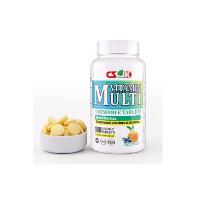 China Health Care Supplement Multivitamin And Multimineral Tablet Adult Chewable Multivitamin Tablets for sale