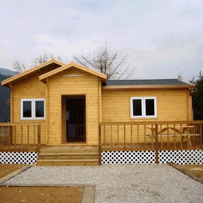 China Middle East Quality Prefab Wooden House Low Price Large Wooden House Custom for sale