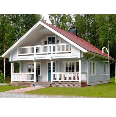 China 2021 Modern Two Floor Cabin Wooden Log Cabin For Sale High Quality Log Cabin Customized for sale