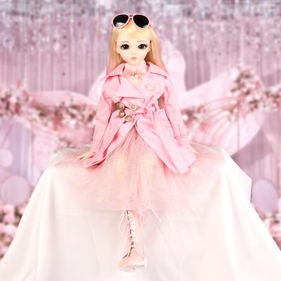 China Toy Killy Fashion Official Cartoon Style 1/3 BJD Joint Doll With Makeup Face Hair Eyes Clothes Size 60cm Girls Gift Custom Collection for sale