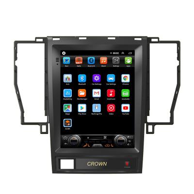 China 10.4 Inch Automotive Vertical Car Radio GPS Audio Navigation For Toyota Crown 2004-2012 Android Auto Stereo Tape Recorder Multimedia for sale