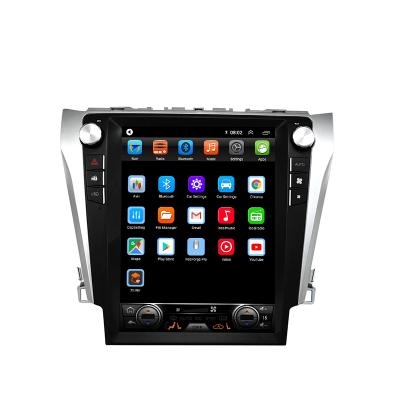 China Tesla 12.1inch Automotive Style IPS Vertical Screen 8+128GB For Toyota Camry Android 11 DSP Navi 2012-2015 Car Multimedia Player for sale