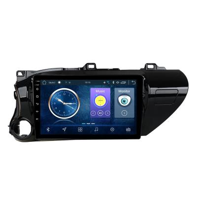 China GPS Radio Navigation 4G+64G Car Android 10 Player For Toyota Hilux 2016 RHD Tape Recorder Map GPS Radio Navigation for sale