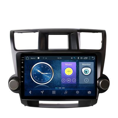 China CarPlay IPS DSP CARPLAY 4G+64G Android 10 GPS Navigation For Toyota Highlander 2009-2014 Stereo System for sale