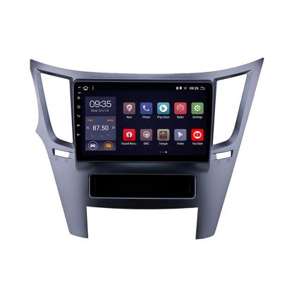 China Android 8.1 Automotive Car DVD For 2009-2014 Subaru Legacy GPS Radio Video Multimedia Player Inside for sale