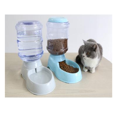 China BSCI Products Manufacturer Fancyqube 3.8L Large Pet Food Drink Dispenser Dog Cat Feeder Pet Viable Automatic Feeder for sale