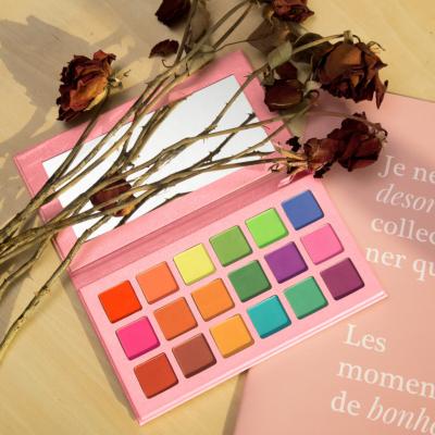 China EYE Vegan Make Up High Dye Eyeshadow Palette Private Label 18 Colors Eyeshadow Palette for sale