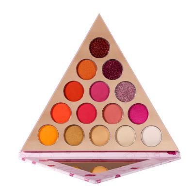 China EYES Eyeshadow 15 Colors Matte And Shimmer Make Up Eyeshadow Palette for sale