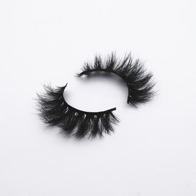 China Wholesale high quality private label seller 3d crisscross mink eyelash with custom lashes box for sale