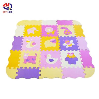 China Manufacturer Non-Toxic Baby Mat Eva Education Mat Crawling Play Mat For Kids for sale