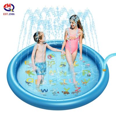 China Eco-friendly Summer Toys Fun Mat Splash Water Baby Sprinkler Pad Outdoor Play Mat for sale