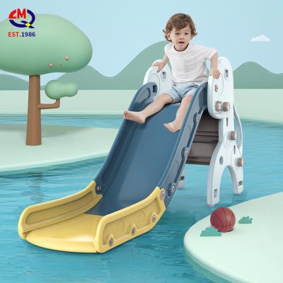 China Kids Safety Detachable Small Playground Slide Cheap Fold Sports Toy Kids Plastic Indoor Slide Set For Home for sale