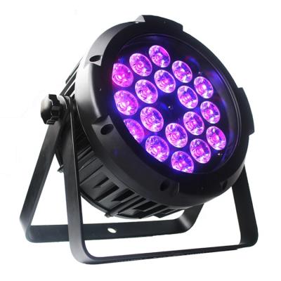 China Wholesale Professional Portable Gigs 18*12w 6in1 RGBWA Powercon 18x18w UV Wireless One Led Par Lights for sale