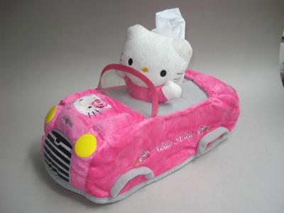 China Tissue Cover set-Hello Kitty in a car for sale