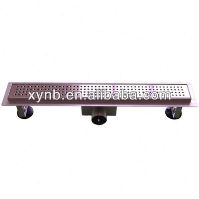 China Rectangular Prefab Strainer Bathroom Vertical Drain for sale