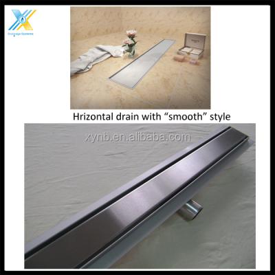 China Linear Strainer Shower Channel Drain Stainless / Linear Floor Drain for sale