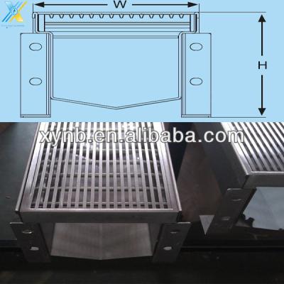 China Outdoor Swimming Pool Stainless Steel Drain Cover Ditch Drain Pool Ditch Drain for sale