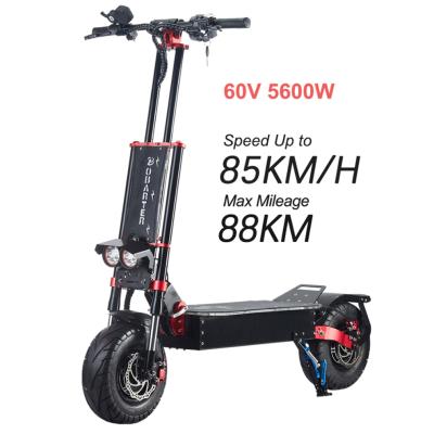 China Halo Knight T111 pro unisex electric scooter 60V 5600W 13 inch big wheel electric scooters for big guys for sale