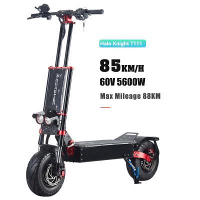 China 5600W 60V Unisex Electric Scooters With Big Wheels 13inch 62CM Gapless Handlebar Adult Electric Scooter 60V for sale