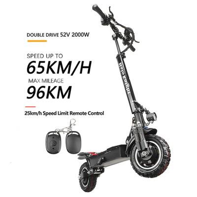 China Europe Warehouse Unisex Electric Scooter Dual Motor 2000W Off Road E Motorbike Kick Scooter Fast Shipping For Adults for sale