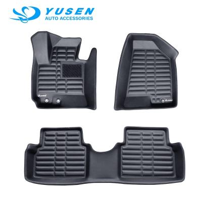 China Hot Sale High Quality Custom Sports PVC Custom Leather Car Mat Fit Mat For HYUNDAI ix35 2011+ for sale