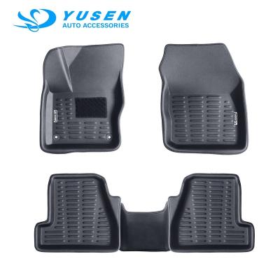 China 3D Car Mats Hight Quality Special Car Mats For FORD FOCUS 2012+ In Sports PVC Hot Pressed Leather for sale