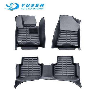 China Hot Sale Non Slip Sports PVC Car Waterproof Foot Mat For HYUNDAI TUCSON 2015+ for sale