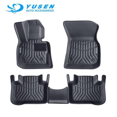 China Hot Selling Sports Car Anti-slip Mat PVC Leather Car Mat For BMW X3 2018+ for sale