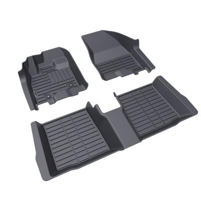 China Sports Customized Equipment 3D Strip Car Floor Mats Good Quality Car Mat 100% Eco-friendly For Ford Explorer 2016-2019 for sale